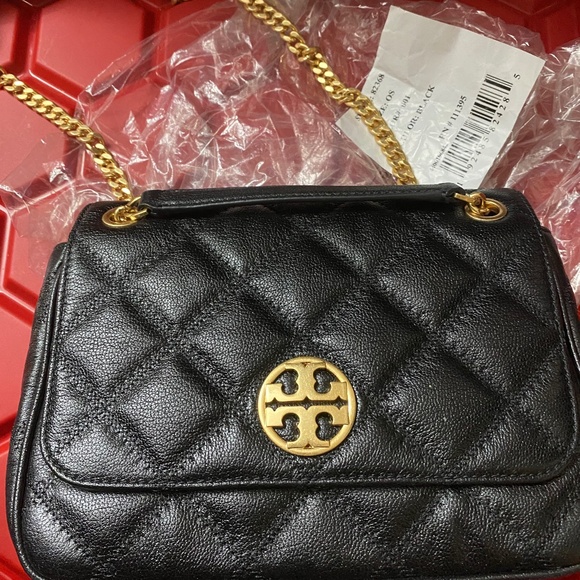 Nwt: Tory Burch Willa black - Picture 1 of 6